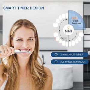 Rechargeable Electric Toothbrushe Adults & Kids Sonic Whitening